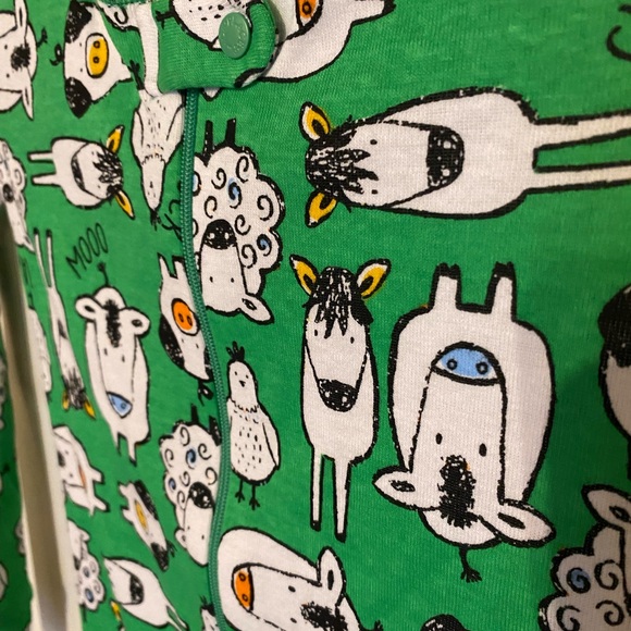 NWT Children’s Place Pajamas Animal Theme Boy 4T - Picture 2 of 2